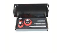 NbgrvB Kit de tige d'extension et disque de polissage, 3 tailles 75/100/140 mm, support pour polissage et ponçage profonds de la pierre, construction en acier