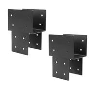 NbgrvB Lot de 2 capuchons de poteau de tonnelle 10,2 x 10,2 cm, pour intérieur 8,9 x 8,9 cm