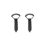 NbgrvB Lot de 2 sangles de rangement en nylon robuste avec œillets résistants à la rouille pour tuyau d'arrosage et organisateur de cordon d'extension pour garage, atelier, cour - Noir Taille XL