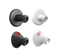 NbgrvB Lot de 3 caméras extérieures résistantes aux intempéries pour 4 et | Support de sécurité réglable, matériau ABS robuste, conditions météorologiques, installation simple à domicile, noir