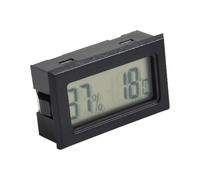 NbgrvB Lot de 5 mini appareils numériques pour thermo-hygromètre, moniteur d'humidité et de température intérieure, compteur portable en plastique avec écran LCD, -50 à 70 pour le rangement à la