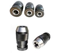 NbgrvB Mandrin industriel auto-serrant avec tour conique B10-B22 | et pour machine CNC, sans clé, pince de serrage en acier haute adhérence, fraiseuse, perceuse de forage d'une capacité de 05