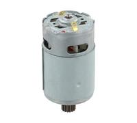 NbgrvB Moteur de rechange 12 V 15 dents compatible avec perceuses et tournevis, unité d'engrenage en métal argenté pour outils électriques