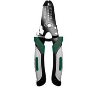 NbgrvB Pince à dénuder et coupe-fils professionnels 06-26 mm, à une main | Pince d'opération avec libération rapide, construction en acier, travaux électriques domestiques, bleu