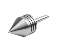 NbgrvB Pointe Tournante MT1 Acier 60° Roulements Précision(MT1) | Acier 40CR pour robuste, angle 60°, précision ingénierie, pour idéal pour bois et métal, montage rapide