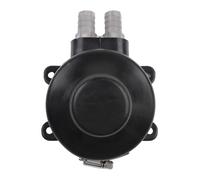 NbgrvB Pompe d'évier noire à pied pour salle de bain de camping-car, 7,7 litres par minute, distributeur d'eau manuel avec port de tuyau de 1,27 cm pour bateau et camping-car