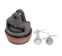 NbgrvB Pour pompe manuelle de rechange type 75 avec piston long et sho | Kit piston de pompe manuelle type 75 avec corps en fonte et joint en cuir de vachette pour piston de remplacement type
