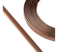 NbgrvB Rouleau de 10 m de large en PVC pour mur décoratif Doré 20 mm | Bande de fenêtre intérieure pour revêtement de porte, pour décoration et réparation de maison linéaire en plastique