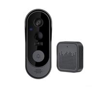 NbgrvB Sans fil pour caméra de sonnette vidéo ABS résistant aux intempéries | Boîtier en plastique ABS, finition noire, taille 16 x 5 x 8 cm, résistant à la poussière, protection contre l'humidité pour