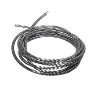 NbgrvB Serpent de nettoyage pour perceuse électrique 5 m | Dragage à ressort en acier, égout flexible avec adaptateur de forage, évier, toilettes, douche, suppression du blocage