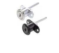 NbgrvB Serrure de tiroir cylindrique en alliage de zinc de 19 mm, avec clés | Serrure de bureau, armoire, casier, vitrine - Blanc
