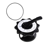 NbgrvB SPX0715BA3 Couvercle de valve multidirectionnel et poignée pour Hayward SP0715 SP0716 Vari-Flo ABS Pièce de rechange pour entretien du filtre de piscine