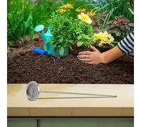 NbgrvB Thermomètre à compost de jardin avec sonde de 50 cm, pour jauge de température du sol en acier inoxydable pour surveiller la décomposition, -10 à 100