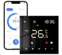 NbgrvB Thermostat programmable Wi-Fi, chauffage au sol et chaudière à gaz | Thermostat Wi-Fi pour chauffage au sol et chaudière à gaz, thermostat programmable Wi-Fi pour chaudière à gaz et Wa