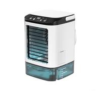 NbgrvB Ventilateur brumisateur portable silencieux avec pour glacière 3 | Mini ventilateur de refroidissement USB, 900 ml portable pour brume et refroidisseur d'air avec LED multicolore