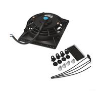 NbgrvB Ventilateur Radiateur 6 Pouces 650CFM Kit Montage 2Pièces | Débit d'air 650CFM, vitesse 2250RPM, refroidissement radiateur, huile, transmission, kit complet inclus