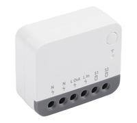 NbgrvB ZBMINIR2 pour commutateur de relais ZigBee, design 40 % plus petit pour interrupteurs momentanés de porte, contrôle vocal via l'application eWeLink