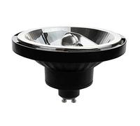 NCC-Licht Ampoule LED réflecteur noir AR111 SMD 12W GU10 830 blanc chaud 3000 K Flood 45°