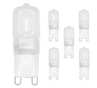 NCC-Licht Lot de 5 mini LED G9 2,5 W = 20 W 200 lm 230 V Blanc chaud 3000 K Remplace les ampoules halogènes 20 W