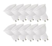 NCC-Licht Spectrum Lot de 10 ampoules LED à réflecteur 1,5 W = 22 W GU10 120 lm Blanc chaud 3000 K 120°