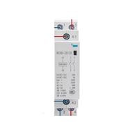 NCH8-20 NCH8-25 Household AC Modular Contactor For Home 2NO 2NC 1NO 1NC 4NO 220V/230V 1pcs(NCH8-25A,2NO)