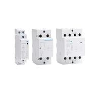 NCH8 20A 25A 40A 63A Household AC Contactor 220V 230V 380V 400V 1 Single 3 Three Phase 1pcs(NCH8-63,2NC)