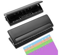 NCTNCX Perforatrice à 6 trous avec échelle - Réglable pour A4/A5/A3
