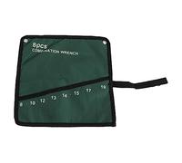 NDiyueAa Rouleau de clés, Pochette pour clés, Organisateur de Tournevis, Sac à Outils Portable pour Le Rangement des Outils à Main avec Sangles à Cravate, Poches, matériau en (8 bouches)