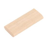 NDNCZDHC 50 pièces chevilles en bois de hêtre, broches rainurées en bois 8 x 22 x 50 mm, bouchons rainurés en bois pour l'ingénierie du cadre