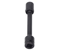 NDNCZDHC Douille d'extension métrique à poignée de 1/2", tête mobile en acier, ensemble d'adaptateurs de douille universelle pour visseuse à percussion (H13-150 mm)