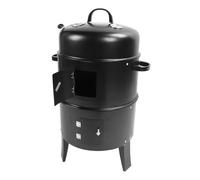 NDNCZDHC Fumoir à Charbon Vertical 3 en 1 Gril à 3 Couches Barbecue Fumoir Barbecue avec thermomètre pour la Cuisson