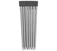NDNCZDHC Jeu d'embouts de tournevis à tête carrée 7 pièces, embouts de tournevis à poignée hexagonale à tige hexagonale de 1/4 po pour perceuse à percussion