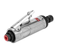 NDNCZDHC Meuleuse pneumatique de 6,35 mm, pression de fonctionnement de 90 psi, meuleuse à angle droit, mini outil de meulage pour meulage, coupe (AT-7033K grand mandrin de 6 mm)
