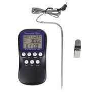 NDNCZDHC Thermomètre électrique numérique pour aliments pour four, barbecue, grill, accessoire de cuisine