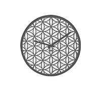 NeXtime 3194GS Horloge de Table ou murale Horloge mécanique de Pendule Circle Grey