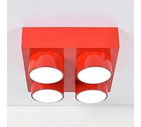 NEAFP Luminaire encastré LED métallique pour enfants, bloc de construction, plafonnier de salle de jeux, plafonnier moderne et créatif, éclairage suspendu pour chambre d'enfant, chambre d'enfant,