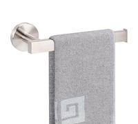 NearMoon Porte-Serviettes carré en Acier Inoxydable SUS304 de qualité supérieure - Antirouille - Fixation Murale pour Salle de Bain/Cuisine - Accessoire de Bain de Style Contemporain (Nickel brossé)