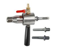 NeaxgeandX Perceuse électrique pour perceuse à eau Outil de réparation en acier Marteau électrique Convertir avec 3 poignées, 16,5 x 16 cm