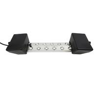 Nébuliseur à ultrasons - Générateur de brouillard à 12 têtes - Puissance 400 W - Débit 9 l/h - Tension CC 36–56 V - Indice de protection IP68/IP67 - Acier inoxydable 304 - Gris clair