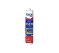Nec + Mastic silicone coupe-feu - Noir