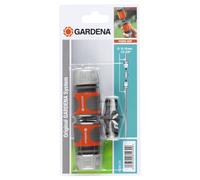 Nécessaires d'arrosage de Gardena : raccords pour extension de tuyau 13 mm (1/2 Pouce) et 15 mm (5/8 Pouce), même avec une pression d'eau élevée (18283-20)