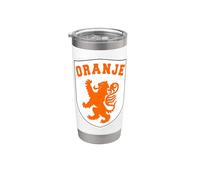 NEDERLAND PAYS-BAS ORANJE EUROPE SPORT PAYS-BAS FEMMES HOMME Gobelet isotherme en acier inoxydable double paroi