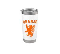 NEDERLAND PAYS-BAS ORANJE EUROPE SPORT PAYS-BAS FEMMES HOMME Gobelet isotherme en acier inoxydable double paroi