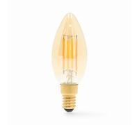 Nedis Ampoule Connectée Wi-Fi LED 5W 470lm E14 SmartLife Forme de Bougie Blanc