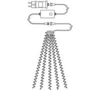 NEDIS Arbre à suspendre wi-fi intelligent 200 led's blanc chaud à froid 20m 10 x 2 m android / ios Blanc G