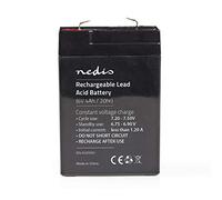 Nedis Batterie Rechargeable au Plomb-A Acide de 6 V 4000 mAh