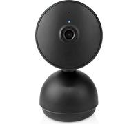 Nedis, caméra d'intérieur intelligente 1080p avec base dôme, WLAN, noir