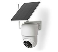 Nedis Caméra dôme de sécurité extérieure WIFICBO50WT Wi‑Fi Full HD 1080p PTZ IP65