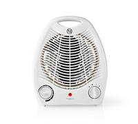 Nedis Chauffage soufflant 2000 W 2 puissances thermostat anti-basculement
