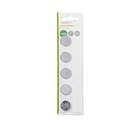 Nedis CR2 025 Lot de 5 Piles Bouton au Lithium 3 V